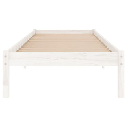 Sengeram VidaXL Lite 75x190 cm Hvid Fyrretræ