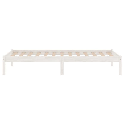 Sengeram VidaXL Lite 75x190 cm Hvid Fyrretræ