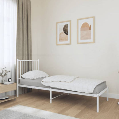 Sengeram VidaXL Klassisk Hvid 196x79,5x90,5 cm