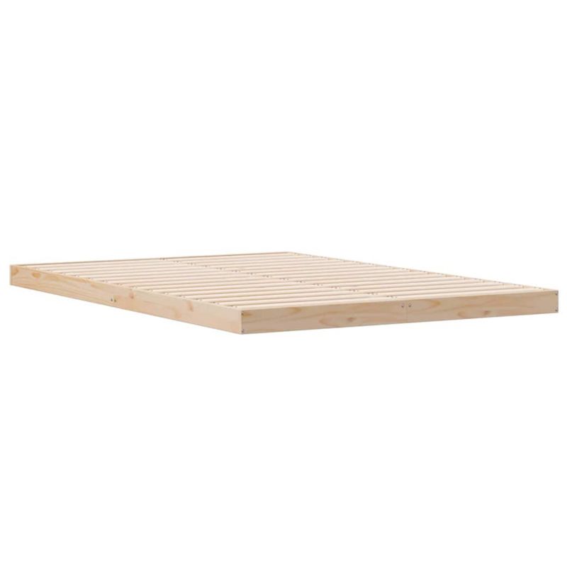 Sengeramme 140x200 cm Naturlig Fyrretræ WM-869752