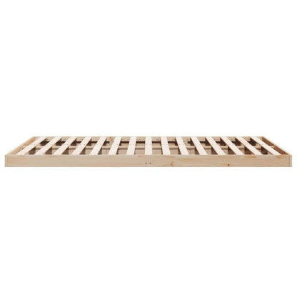 Sengeram 180x200 cm Naturlig Fyrretræ WM-869756