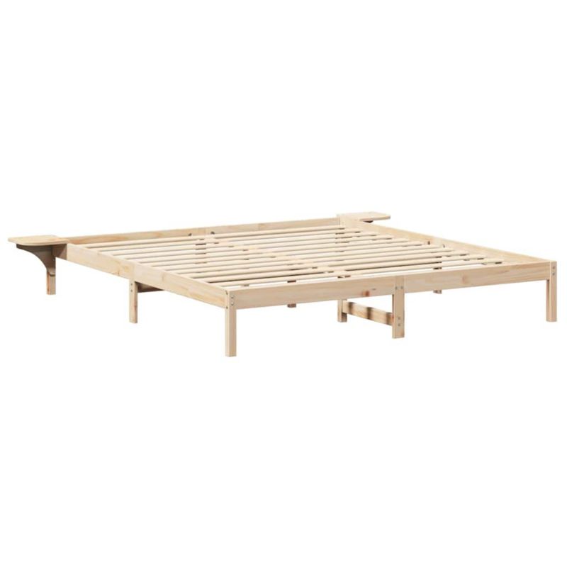 Sengeramme 180x200 cm Naturlig Fyrretræ WM-873178