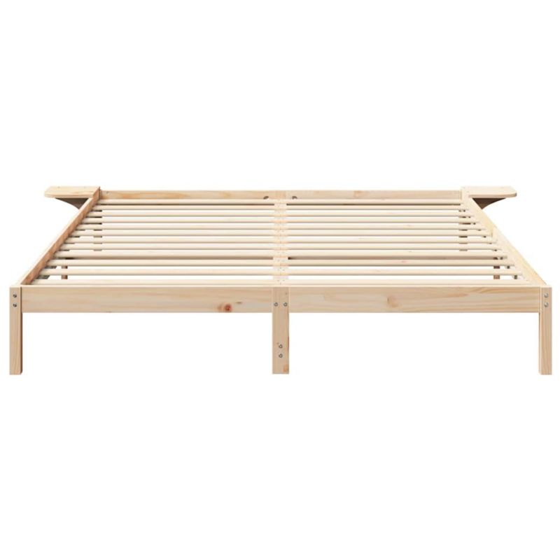 Sengeramme 180x200 cm Naturlig Fyrretræ WM-873178