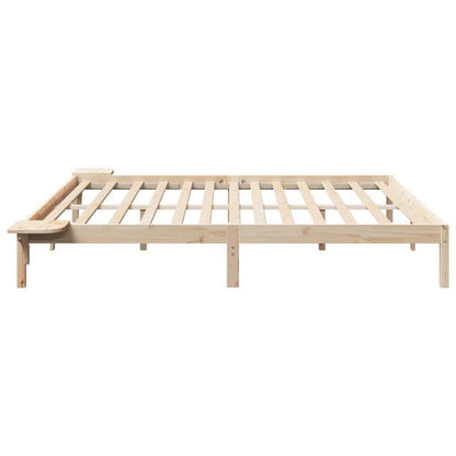 Sengeramme 180x200 cm Naturlig Fyrretræ WM-873178