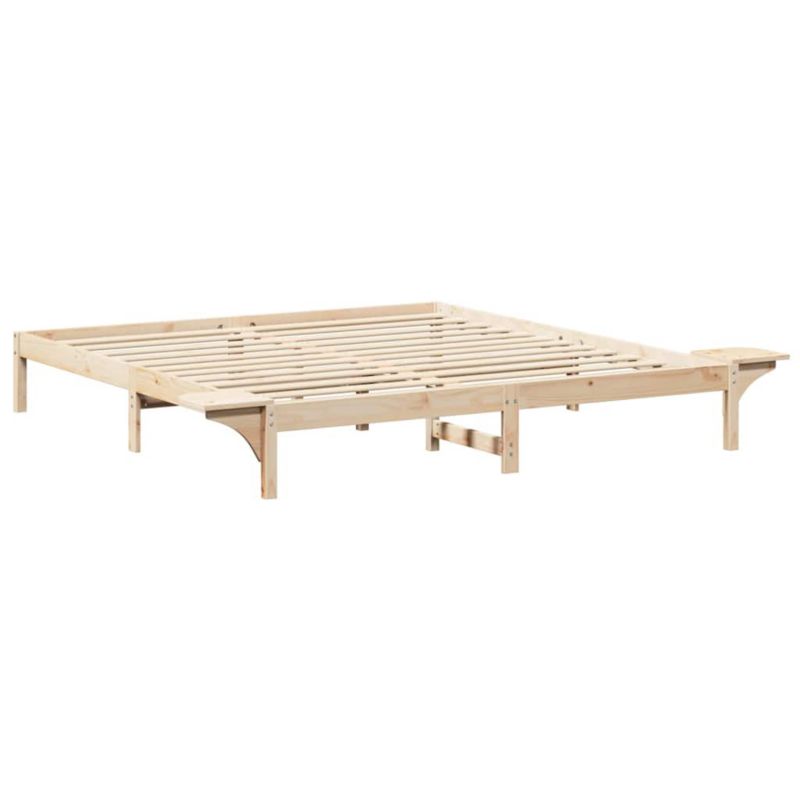 Sengeramme 180x200 cm Naturlig Fyrretræ WM-873178