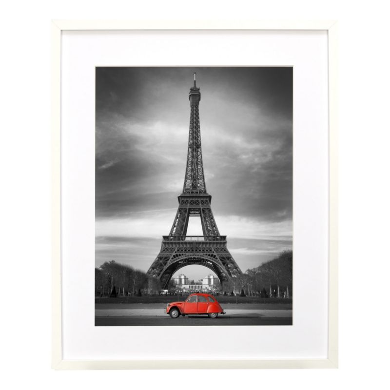 BD art plakatramme 50x70 cm med passepartout hvid 1 stk.
