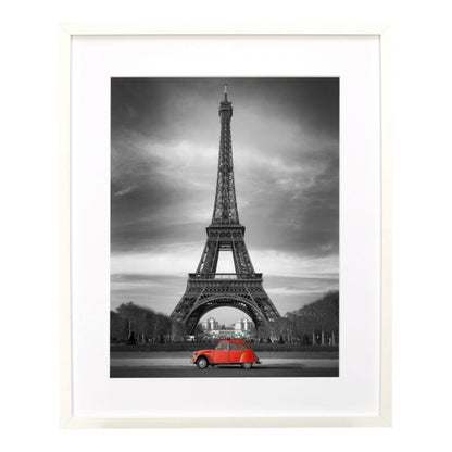 BD art plakatramme 50x70 cm med passepartout hvid 1 stk.