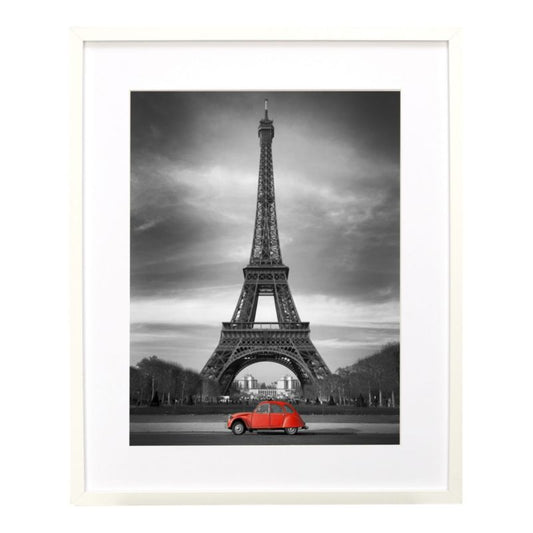 BD art plakatramme 50x70 cm med passepartout hvid 1 stk.