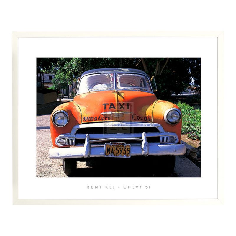 BD art plakatramme 50x70 cm med passepartout hvid 1 stk.