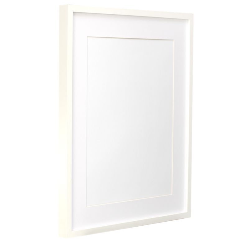 BD art plakatramme 50x70 cm med passepartout hvid 1 stk.