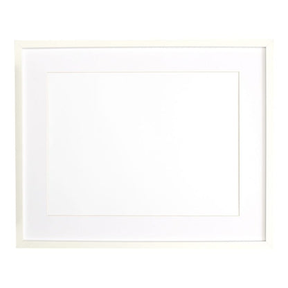 BD art plakatramme 50x70 cm med passepartout hvid 1 stk.