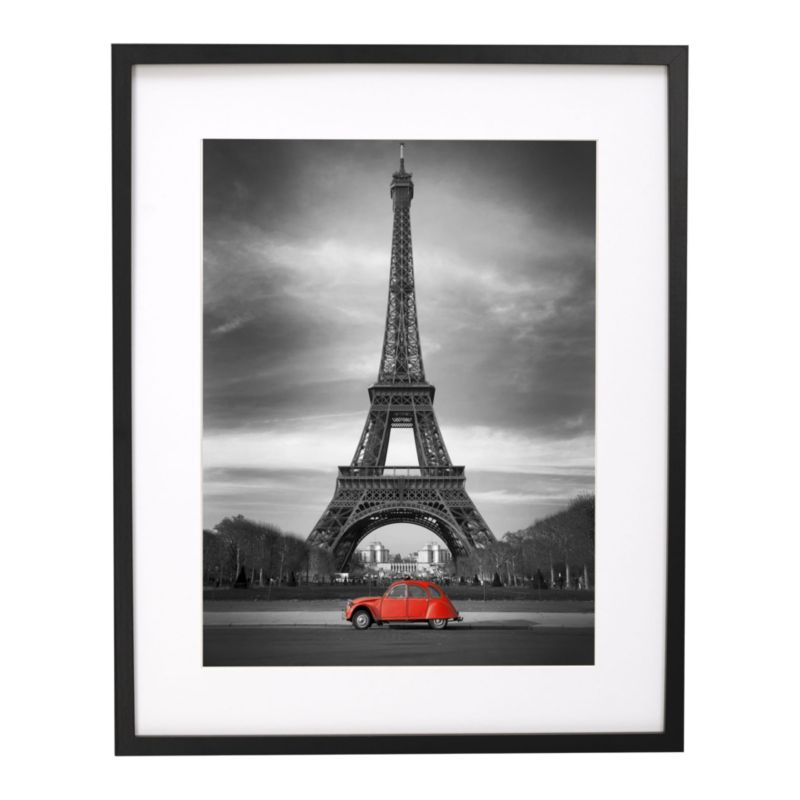 BD art plakatramme 50x70 cm med passepartout sort 1 stk.