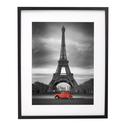 BD art plakatramme 50x70 cm med passepartout sort 1 stk.