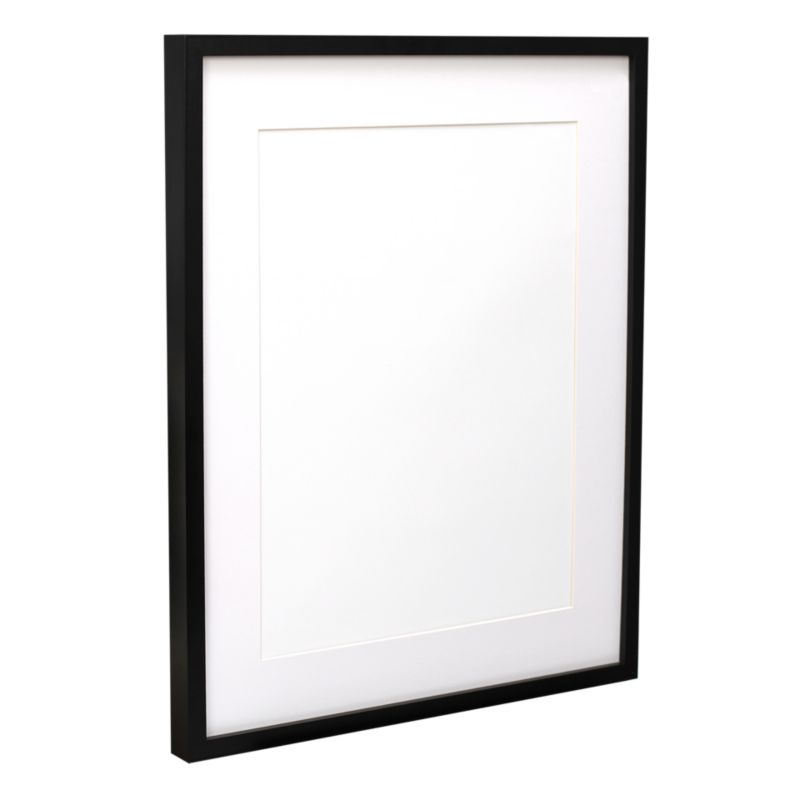 BD art plakatramme 50x70 cm med passepartout sort 1 stk.