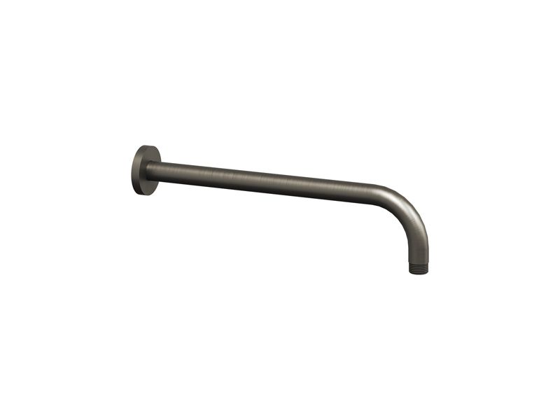 Sidearm til Regnbruser 30 cm Grafit Børstet Messing