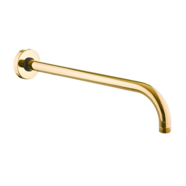 Brusehovedarm Rund 40 cm Gylden Poleret Messing | 5903003006138