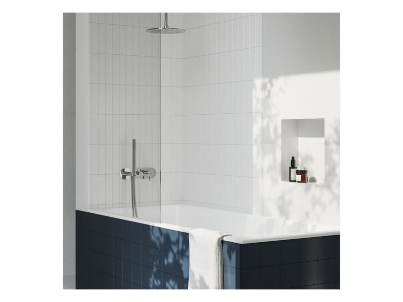 Loftsarm til Regnbruser 20 cm Krom | 703.00CR
