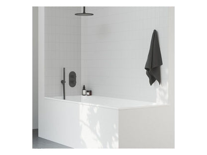 Loftsarm til Brusehoved 30 cm Sort Mat