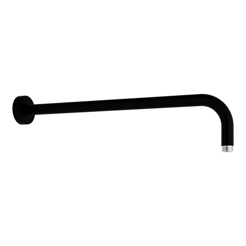Rund brusearm 450 mm Mat sort | 5059340519784