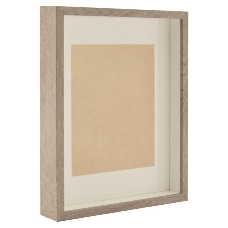 3D ramme BD art box 28x35 cm i trøffel-sonoma eg, 1 stk.