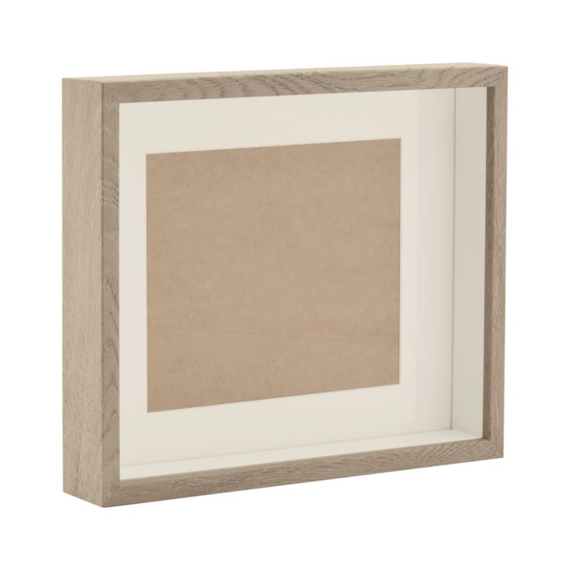 3D ramme BD art box 28x35 cm i trøffel-sonoma eg, 1 stk.