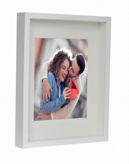 3D box-ramme BD art buketter dyb 28x35 cm hvid 1 stk.