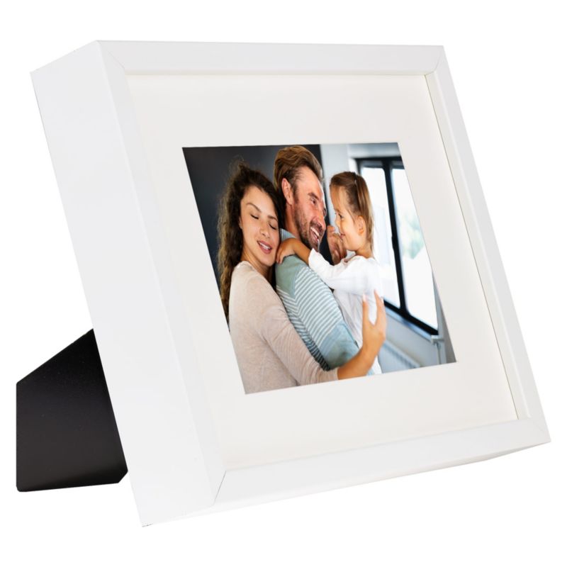 3D box-ramme BD art dyb 21x30 A4 med passepartout hvid 1 stk.