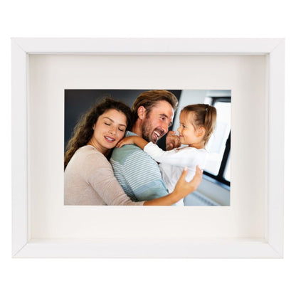 3D box-ramme BD art dyb 21x30 A4 med passepartout hvid 1 stk.