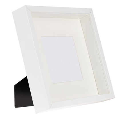 3D box-ramme BD art dyb 21x30 A4 med passepartout hvid 1 stk.