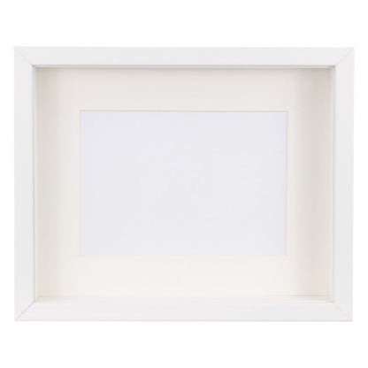 3D box-ramme BD art dyb 21x30 A4 med passepartout hvid 1 stk.
