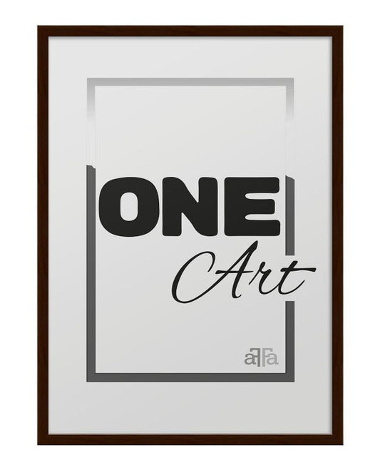 Hekla A1 ramme 59,4 x 84,1 cm MDF plakat brun 1 stk.