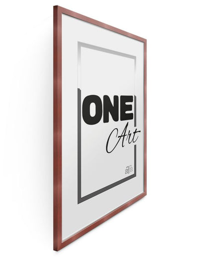 Hekla A1 ramme 59,4 x 84,1 cm MDF plakat rosa guld 1 stk.