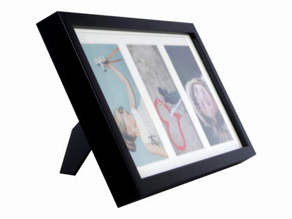 BD Art ramme 18x35 cm til 3 billeder, sort, 1 stk.