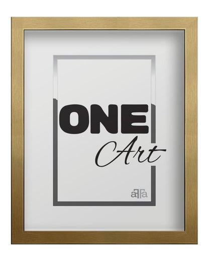 Hekla ramme 42 x 59,4 cm MDF (A2) stor ramme i guld, 1 stk.