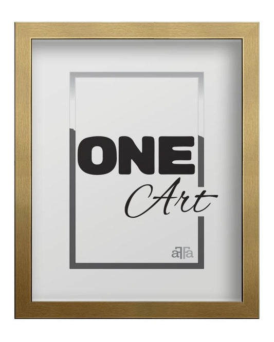 Hekla ramme 42 x 59,4 cm MDF (A2) stor ramme i guld, 1 stk.
