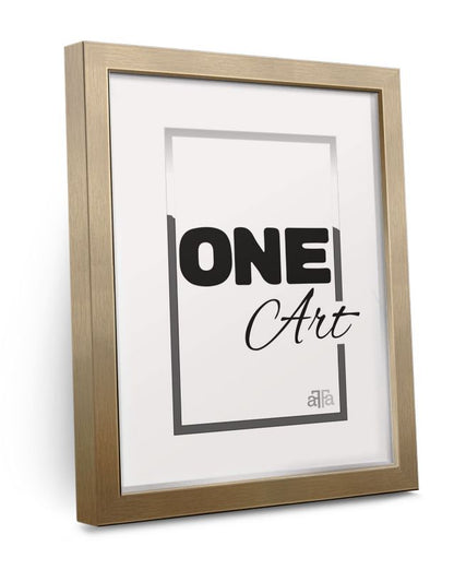Hekla ramme 42 x 59,4 cm MDF (A2) stor ramme i guld, 1 stk.