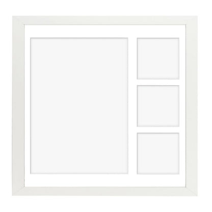Hekla ramme til 4 billeder 40x40x4 MDF galleri hvid 1 stk.