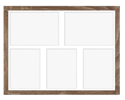Hekla ramme til 5 billeder 40x50x5 MDF billedgalleri sonoma trøffel