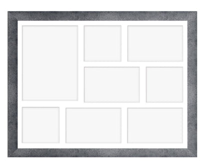 Hekla ramme til 8 billeder 40x50x8 MDF betongalleri 1 stk.