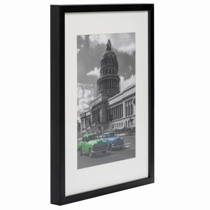 BD art plakatramme 30x40 cm med passepartout, sort, 1 stk.