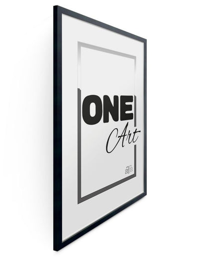 Billedramme B1 Hekla 70x100 MDF plakat sort 1 stk.