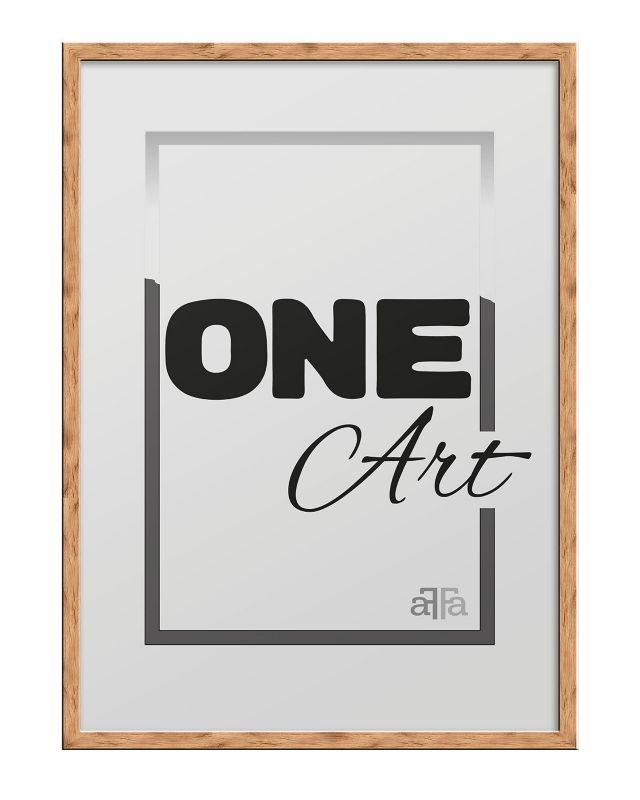 Billedramme B1 Hekla 70x100 MDF natur plakat 1 stk.