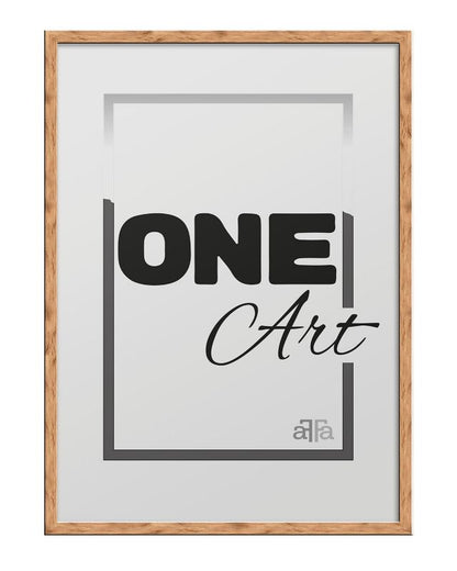 Billedramme B1 Hekla 70x100 MDF natur plakat 1 stk.