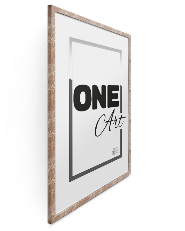 Billedramme B1 Hekla 70x100 MDF plakat lys sonoma 1 stk.