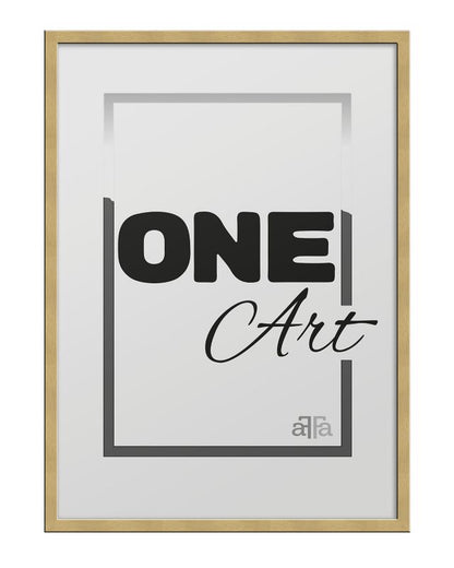 Billedramme B1 Hekla 70x100 MDF plakat guld 1 stk.