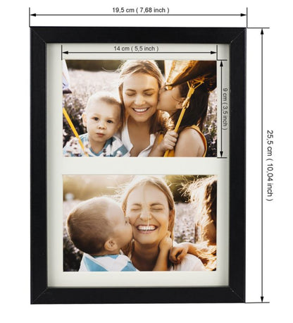 BD art billedramme 17x23 til 10x15 billede, sort, 1 stk.