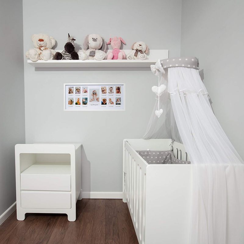 BD art billedramme 23x50 cm hvid til 13 billeder, 1 stk.