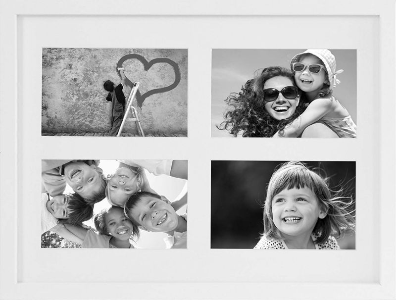 BD art billedramme 28x35 cm MDF hvid 1 stk.