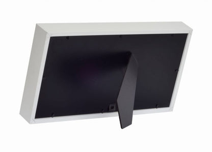 BD art 3D dyb billedramme 10x15 hvid 1 stk.