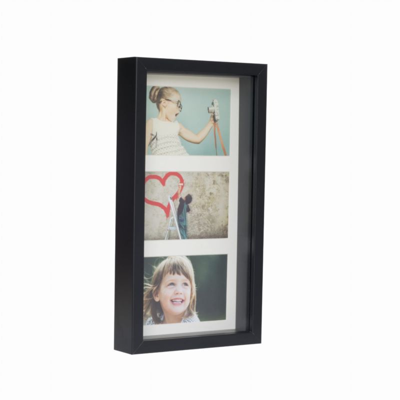 BD art 3D dyb billedramme 18x35 cm sort 1 stk.